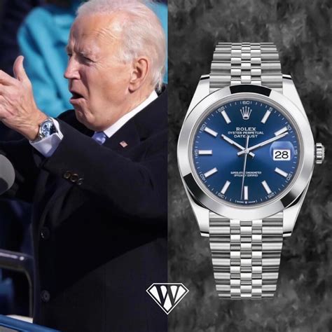 bidrn rolex|joe Biden wearing a Rolex.